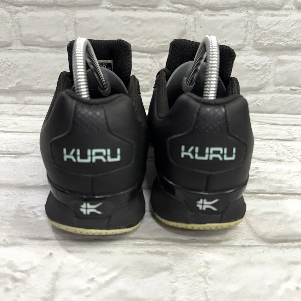 Kuru Quantum 2 Womens Size 10 Black Gray Athletic Running Walking Shoes Sneakers